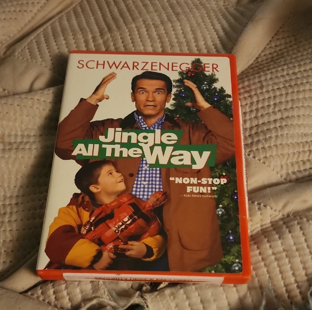 Jingle All The Way DVD - Festive Red and White Edition